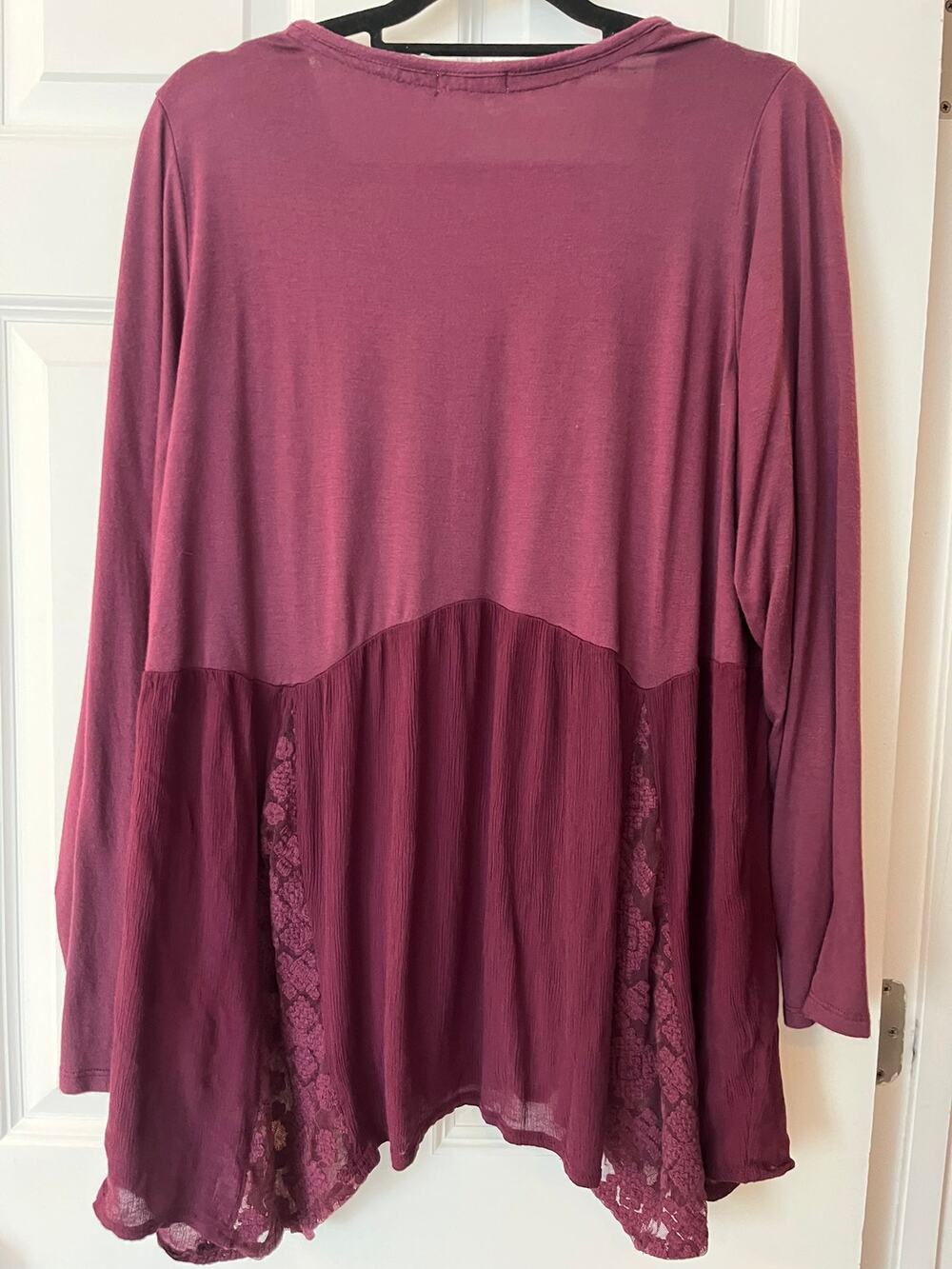 Paper + Tee Lace Top 3x